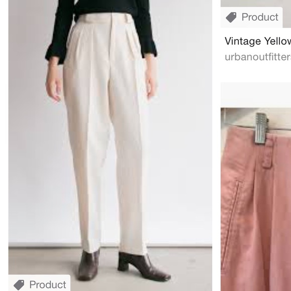 Vintage pleated pant - Picture 2 of 5